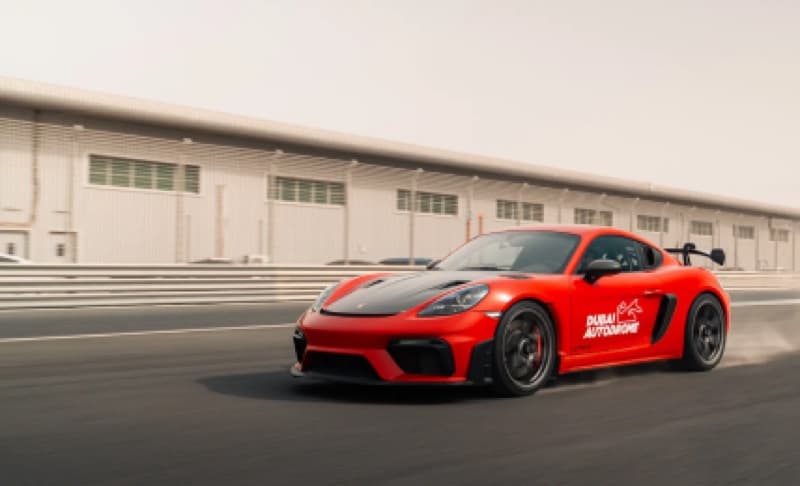 Motorsport action at Dubai Autodrome