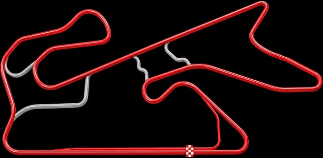 The Grand Prix circuit layout