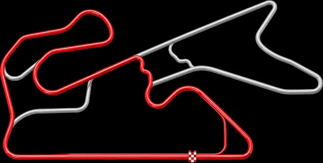 The National circuit layout